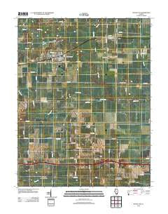 Wayne City Illinois Historical topographic map, 1:24000 scale, 7.5 X 7.5 Minute, Year 2012
