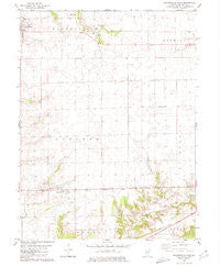 Waynesville East Illinois Historical topographic map, 1:24000 scale, 7.5 X 7.5 Minute, Year 1980