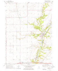 Wedron Illinois Historical topographic map, 1:24000 scale, 7.5 X 7.5 Minute, Year 1970