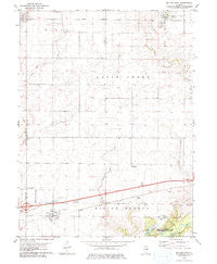 Weldon East Illinois Historical topographic map, 1:24000 scale, 7.5 X 7.5 Minute, Year 1979