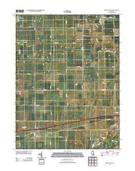 Weldon East Illinois Historical topographic map, 1:24000 scale, 7.5 X 7.5 Minute, Year 2012