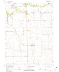 Wellington Illinois Historical topographic map, 1:24000 scale, 7.5 X 7.5 Minute, Year 1964
