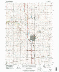 Wenona Illinois Historical topographic map, 1:24000 scale, 7.5 X 7.5 Minute, Year 1996