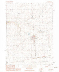 Wenona Illinois Historical topographic map, 1:24000 scale, 7.5 X 7.5 Minute, Year 1982