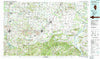 West Frankfort Illinois Historical topographic map, 1:100000 scale, 30 X 60 Minute, Year 1987