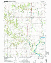 West Union Illinois Historical topographic map, 1:24000 scale, 7.5 X 7.5 Minute, Year 1998