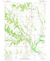 West Union Illinois Historical topographic map, 1:24000 scale, 7.5 X 7.5 Minute, Year 1966