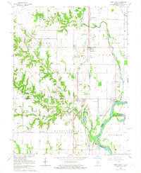 West Union Illinois Historical topographic map, 1:24000 scale, 7.5 X 7.5 Minute, Year 1966
