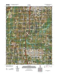 West Frankfort Illinois Historical topographic map, 1:24000 scale, 7.5 X 7.5 Minute, Year 2012