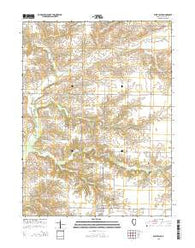 West Point Illinois Current topographic map, 1:24000 scale, 7.5 X 7.5 Minute, Year 2015