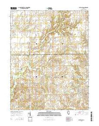 West Salem Illinois Current topographic map, 1:24000 scale, 7.5 X 7.5 Minute, Year 2015
