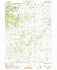 Westfield West Illinois Historical topographic map, 1:24000 scale, 7.5 X 7.5 Minute, Year 1984