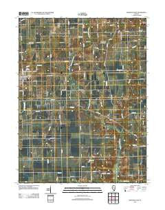 Westfield East Illinois Historical topographic map, 1:24000 scale, 7.5 X 7.5 Minute, Year 2012