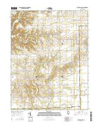 Westfield West Illinois Current topographic map, 1:24000 scale, 7.5 X 7.5 Minute, Year 2015