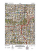 Wheaton Illinois Historical topographic map, 1:24000 scale, 7.5 X 7.5 Minute, Year 2012