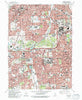 Wheaton Illinois Historical topographic map, 1:24000 scale, 7.5 X 7.5 Minute, Year 1993