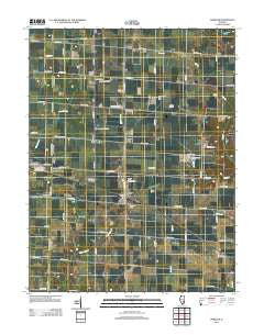 Wheeler Illinois Historical topographic map, 1:24000 scale, 7.5 X 7.5 Minute, Year 2012
