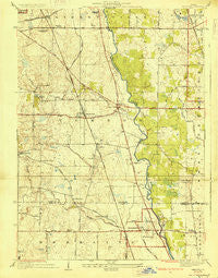 Wheeling Illinois Historical topographic map, 1:24000 scale, 7.5 X 7.5 Minute, Year 1928
