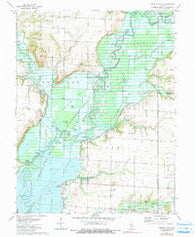 Wildcat Lake Illinois Historical topographic map, 1:24000 scale, 7.5 X 7.5 Minute, Year 1974