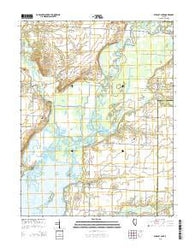 Wildcat Lake Illinois Current topographic map, 1:24000 scale, 7.5 X 7.5 Minute, Year 2015
