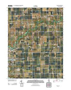 Willeys Illinois Historical topographic map, 1:24000 scale, 7.5 X 7.5 Minute, Year 2012