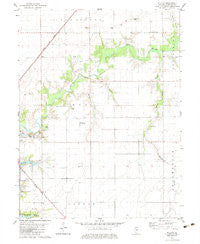 Willeys Illinois Historical topographic map, 1:24000 scale, 7.5 X 7.5 Minute, Year 1974
