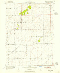 Wilton Center Illinois Historical topographic map, 1:24000 scale, 7.5 X 7.5 Minute, Year 1953
