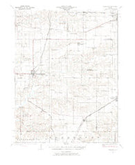 Winchester Illinois Historical topographic map, 1:62500 scale, 15 X 15 Minute, Year 1924