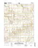 Windsor Illinois Current topographic map, 1:24000 scale, 7.5 X 7.5 Minute, Year 2015