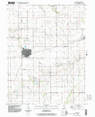 Windsor Illinois Historical topographic map, 1:24000 scale, 7.5 X 7.5 Minute, Year 1998