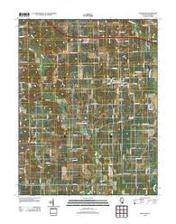 Woodlawn Illinois Historical topographic map, 1:24000 scale, 7.5 X 7.5 Minute, Year 2012