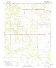 Woodlawn Illinois Historical topographic map, 1:24000 scale, 7.5 X 7.5 Minute, Year 1974