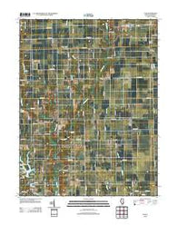 Yale Illinois Historical topographic map, 1:24000 scale, 7.5 X 7.5 Minute, Year 2012