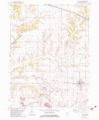 Yates City Illinois Historical topographic map, 1:24000 scale, 7.5 X 7.5 Minute, Year 1982
