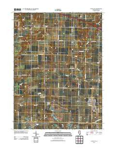 Yates City Illinois Historical topographic map, 1:24000 scale, 7.5 X 7.5 Minute, Year 2012
