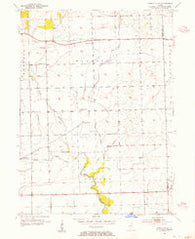 Yorkville SE Illinois Historical topographic map, 1:24000 scale, 7.5 X 7.5 Minute, Year 1953