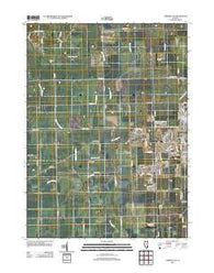 Yorkville SE Illinois Historical topographic map, 1:24000 scale, 7.5 X 7.5 Minute, Year 2012