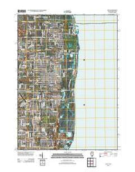 Zion Illinois Historical topographic map, 1:24000 scale, 7.5 X 7.5 Minute, Year 2012