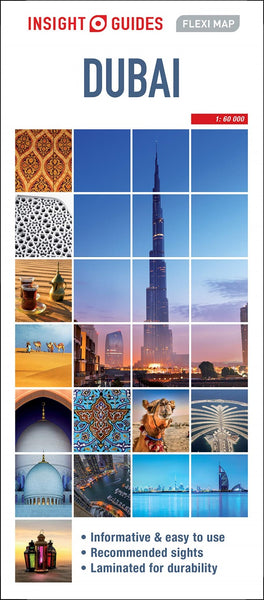 Buy map Dubai : Insight Guides Flexi Map