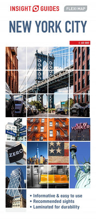 Buy map New York City : Insight Guides Flexi Map