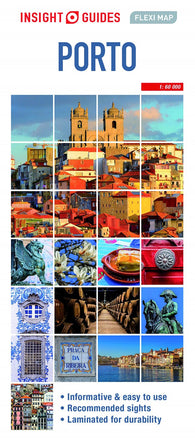 Buy map Porto : Insight Guides Flexi Map
