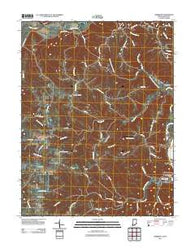 Aberdeen Indiana Historical topographic map, 1:24000 scale, 7.5 X 7.5 Minute, Year 2011