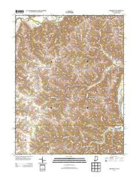 Aberdeen Indiana Historical topographic map, 1:24000 scale, 7.5 X 7.5 Minute, Year 2013