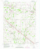 Acton Indiana Historical topographic map, 1:24000 scale, 7.5 X 7.5 Minute, Year 1962
