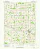 Akron Indiana Historical topographic map, 1:24000 scale, 7.5 X 7.5 Minute, Year 1962