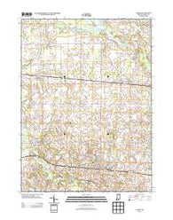 Albion Indiana Historical topographic map, 1:24000 scale, 7.5 X 7.5 Minute, Year 2013