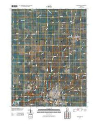 Alexandria Indiana Historical topographic map, 1:24000 scale, 7.5 X 7.5 Minute, Year 2010