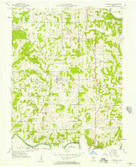 Alfordsville Indiana Historical topographic map, 1:24000 scale, 7.5 X 7.5 Minute, Year 1956
