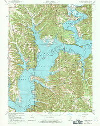 Allens Creek Indiana Historical topographic map, 1:24000 scale, 7.5 X 7.5 Minute, Year 1966