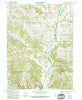 Alpine Indiana Historical topographic map, 1:24000 scale, 7.5 X 7.5 Minute, Year 1971